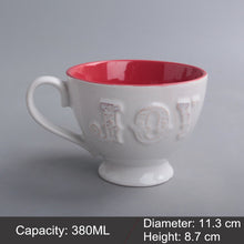 Load image into Gallery viewer, Mug Ceramic Milk Cup Of Tea Porcelain Coffee Mugs Salad Cup With Handle Xicara Caneca Tazas Para Cafe Free Shipping