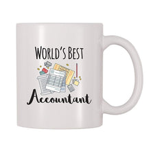 Load image into Gallery viewer, World's Best Accountant Coffee Mug (11 oz)
